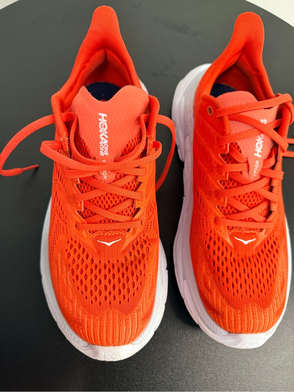 Hoka Women's Running Shoe - Coral/White - Picture 3 of 8